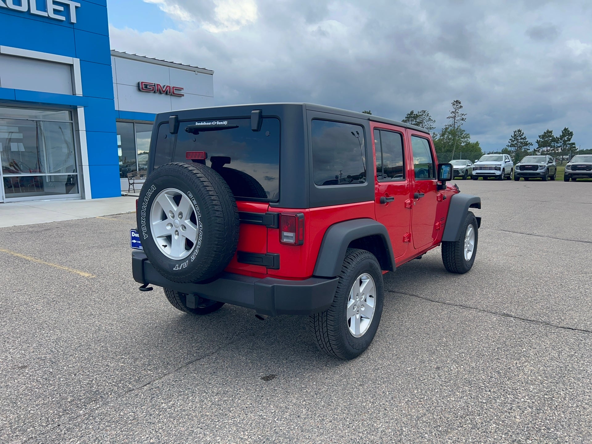 Used 2016 Jeep Wrangler Unlimited Sport S with VIN 1C4HJWDGXGL320218 for sale in Bemidji, Minnesota