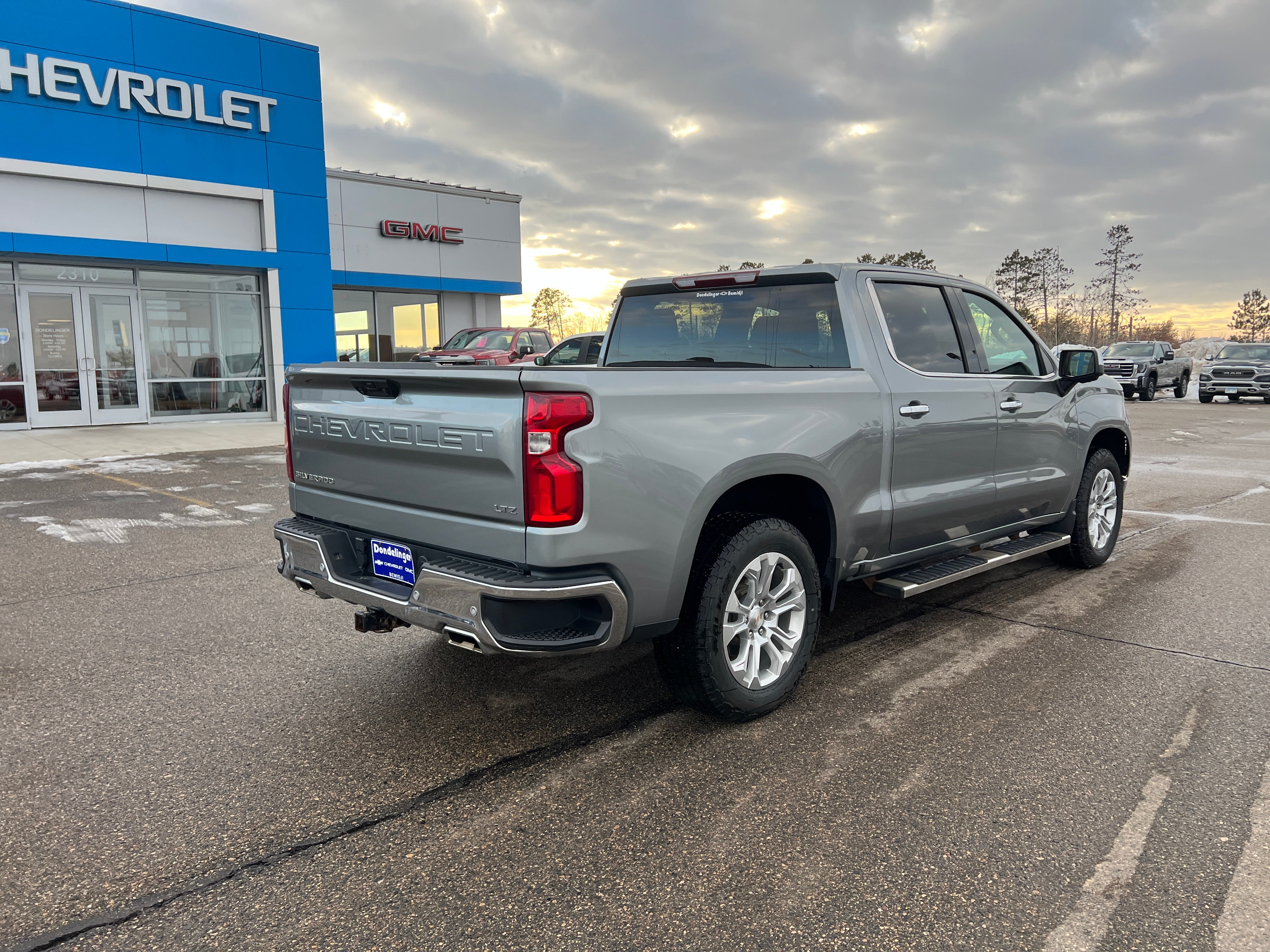 Used 2023 Chevrolet Silverado 1500 LTZ with VIN 1GCUDGE8XPZ284613 for sale in Bemidji, Minnesota