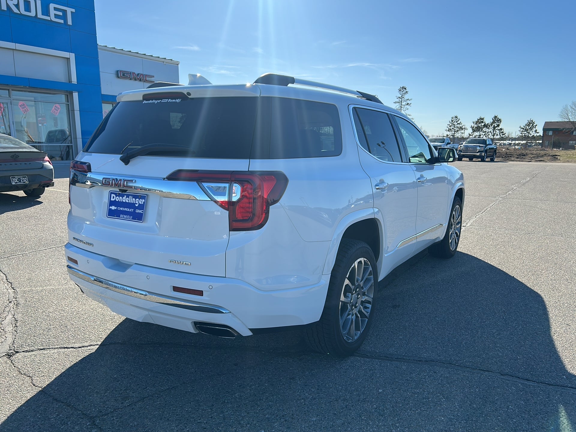 Used 2023 GMC Acadia Denali with VIN 1GKKNXLSXPZ204167 for sale in Bemidji, Minnesota