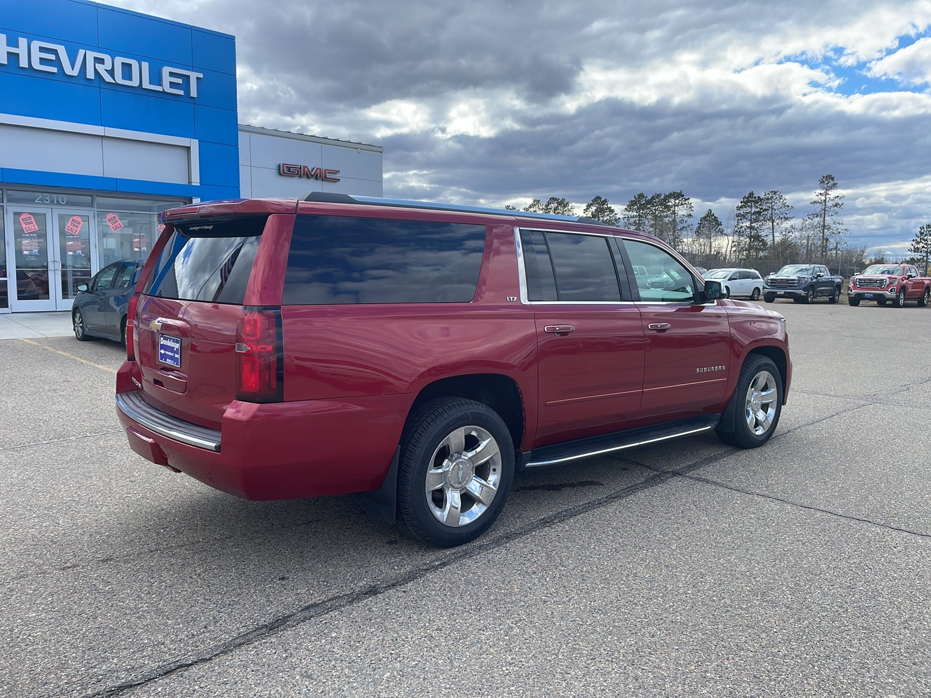 Used 2015 Chevrolet Suburban LTZ with VIN 1GNSKKKC2FR521688 for sale in Bemidji, Minnesota