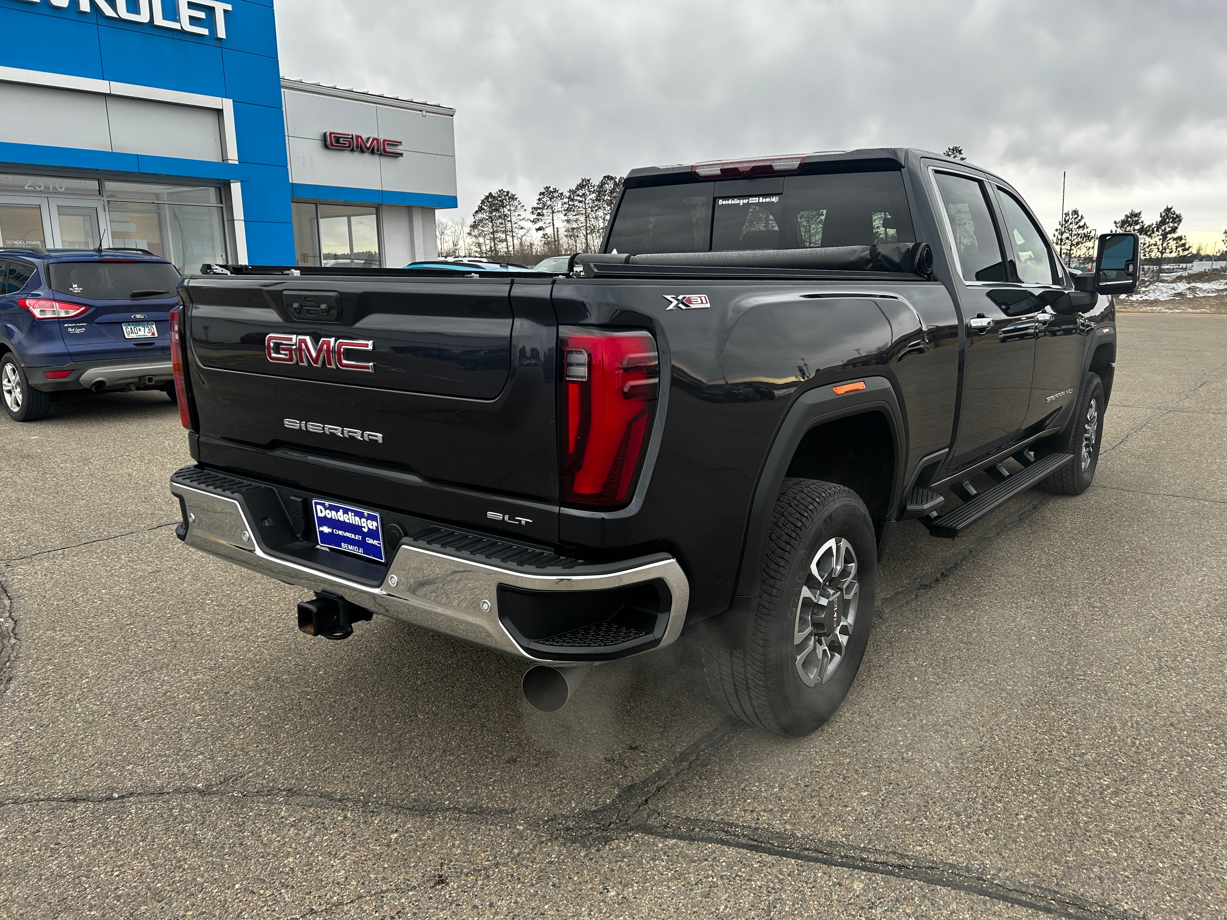 Used 2025 GMC Sierra 3500HD SLT with VIN 1GT4UUEY4SF372520 for sale in Bemidji, Minnesota