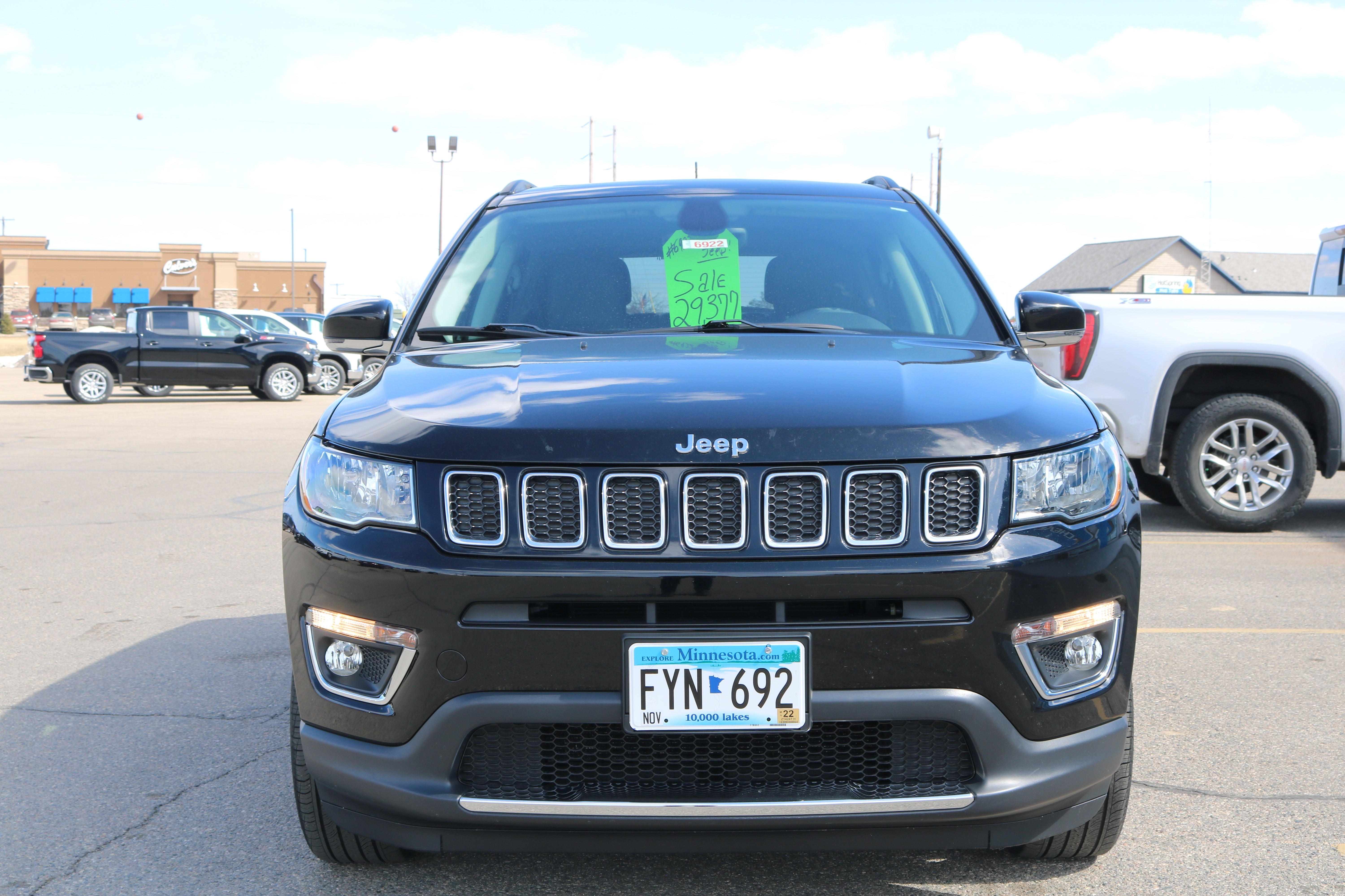 Used 2018 Jeep Compass Limited with VIN 3C4NJDCB1JT101883 for sale in Bemidji, Minnesota