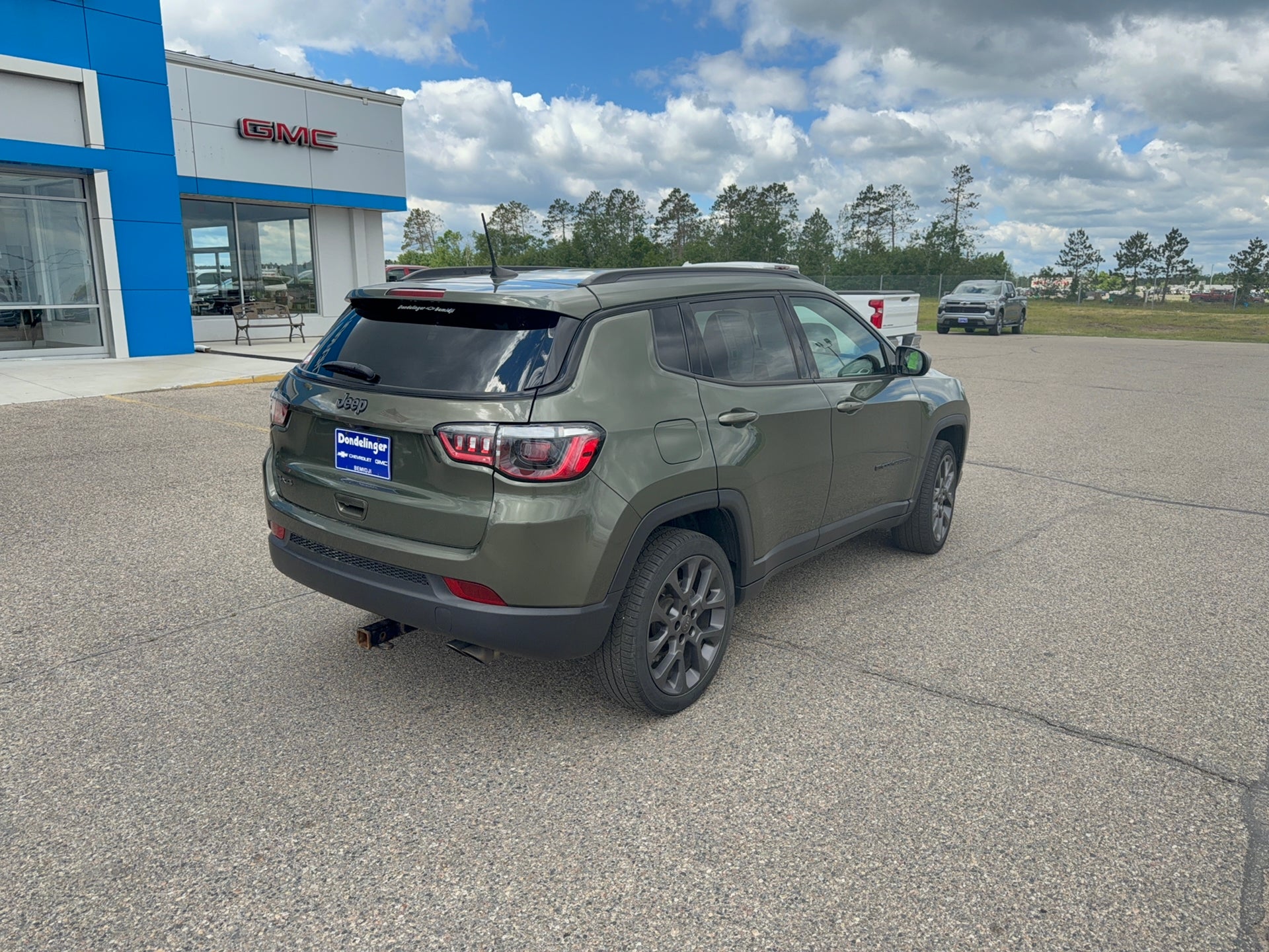 Used 2021 Jeep Compass 80th Spec. Edition with VIN 3C4NJDEB1MT546402 for sale in Bemidji, Minnesota