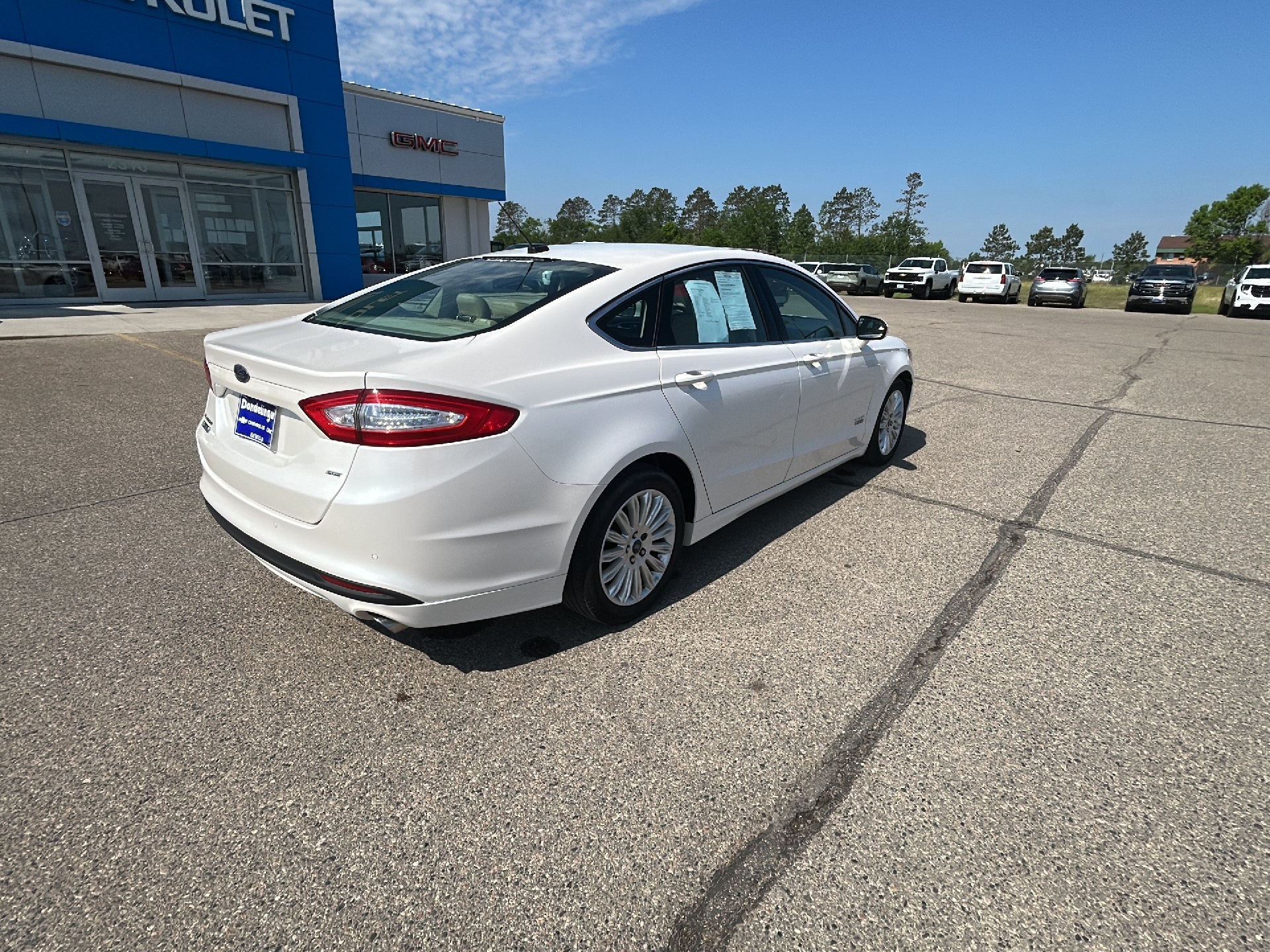 Used 2015 Ford Fusion Energi SE Luxury with VIN 3FA6P0PU4FR201090 for sale in Bemidji, Minnesota
