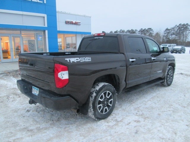 Used 2020 Toyota Tundra Limited with VIN 5TFHY5F10LX899754 for sale in Bemidji, Minnesota