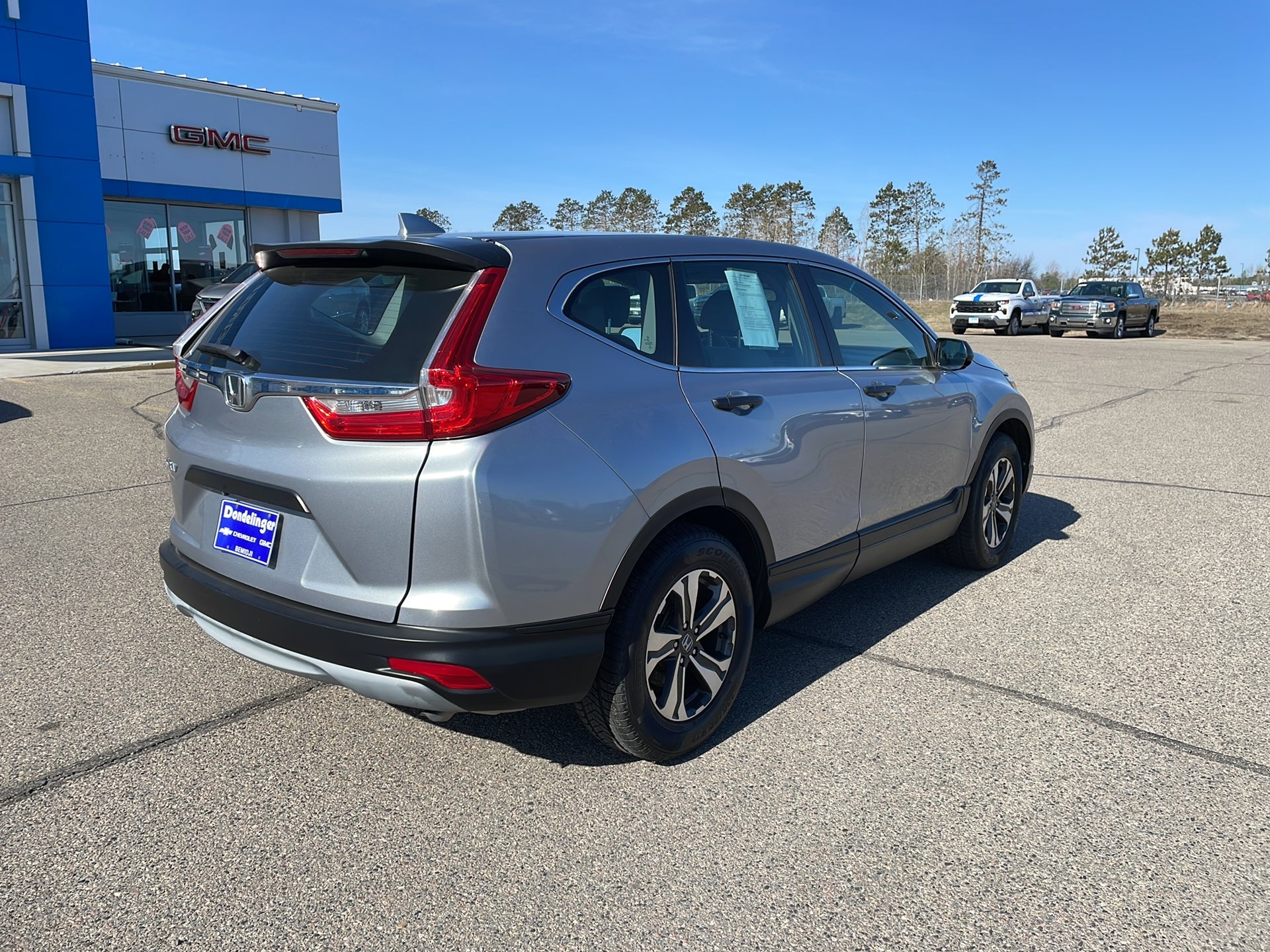 Used 2017 Honda CR-V LX with VIN 7FARW5H30HE010112 for sale in Bemidji, Minnesota